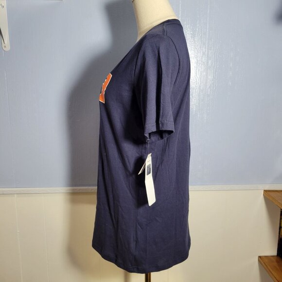 NFL Chicago Bears Boys Extra Large Navy Blue Orange Crewneck Short Sleeve Tee - Picture 6 of 9